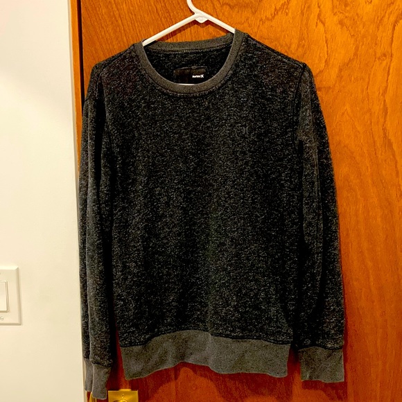 Hurley Dark Heather Sweatshirt Small - Picture 1 of 4